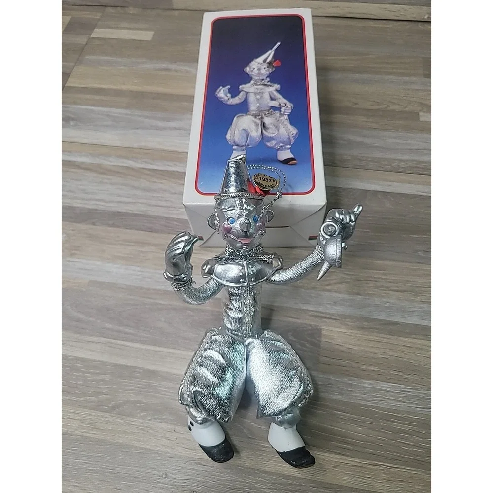 Kurt Adler Santas World 87 Wizard of Oz Dorothy Lion Tin Man Scarecrow Ornaments